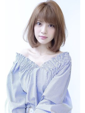 ロビー(LOBBY) 『LOBBY』三浦 ラフな抜け感☆小顔ミディアムボブ