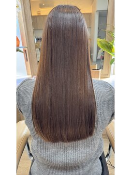 ラディシュ さがみ野(RADISH) 美髪ストレート×縮毛矯正小顔♪レイヤーカット20代30代髪質改善