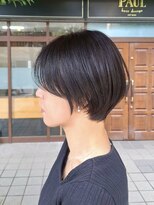 美容室ポール 西葛西店(PAUL) 軽やかショートボブくびれヘア20代30代40代