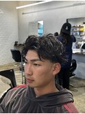 スイングショートパーマ【テーパーフェード】