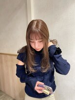 アールファイブ ショウナンダイ(R-5 shonandai) 【hitomi/湘南台】ベージュ/顔まわりレイヤー/透け感カラー