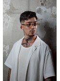 ラフサイドパート×スキンフェード <横浜/バーバー/理容室/床屋>