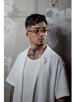 チルチェア 横浜(CHILL CHAIR)&nbsp;ラフサイドパート×スキンフェード <横浜/バーバー/理容室/床屋>