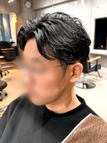 ブルニール 心斎橋(BLEUNIR)&nbsp;ニュアンスフェザーパーマ