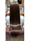 髪質改善ストレート