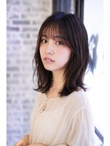 リビンバイアフロート(Livin by afloat)&nbsp;20代30代40代大人可愛いひし形レイヤー　ワンカールミディアム