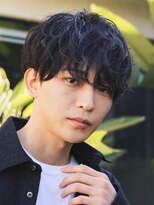 フィフス 大分(fifth)&nbsp;大分シャドウパーマメンズカットラウンドマッシュツーブロック