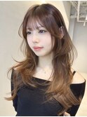 ブリーチハイライト髪質改善ダブルカラーレイヤーカット