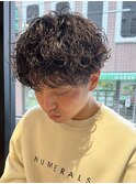 シャドウパーマスパイラルパーマ無造作パーマメンズパーマ