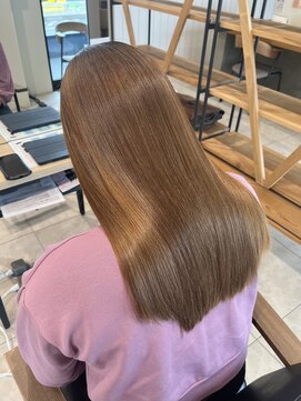 エクファ ヘアエステアンドスパ(ex-fa hair esthe&spa) ダークパープル/ナチュラルショート/ミルクブラウン/夏/南草津