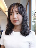 ビュートリアム 鎌倉小町(BEAUTRIUM) 抜け感ウェーブ/ミディアムレイヤー/BEAUTRIUM鎌倉小町 長嶺舞唯