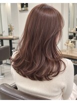アッシュ 桜新町店(Ash)&nbsp;ツヤ感カシスブラウンミディ
