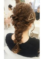 リサ 恵比寿(risa.)&nbsp;なみなみウェーブのカジュアル編みおろし