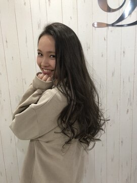 ディバイス カラーアンドエクステ(Device) 【Device】透明感アッシュグレー＋シールエクステ