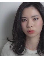 ヘアメイク エイト キリシマ(hair make No.8 kirishima)&nbsp;〔No.8 中村〕セミロング　顔まわり　レイヤー