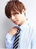 AFLOAT【須藤直矢】２０代人気ビジネスショートパーマスタイル