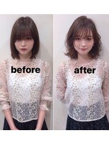 ビューイースト 亀戸 錦糸町(VIEW EAST)&nbsp;キュートに可愛く！！ボブパーマヘアスタイル☆