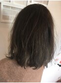 オルディーブアディクシー×アッシュグレーで深みカラー