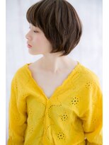 ヘアアンドビューティー ミック(Hair & Beauty miq) ワイドバングxマッシュショートa