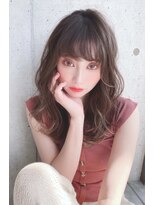 ジーナ 福岡天神(Zina)&nbsp;【Zina】前髪/イメチェン/イヤリングカラー/抜け感/20代30代40代