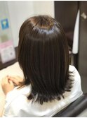 ツヤのある髪