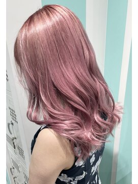 マティーナ ヘアー 池袋(Matina hair) 【ハイトーンモーヴピンク】20代30代40代