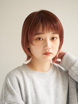 ジュール 新宿(Joule) 顔型別ヘアスタイル特集/マロンベージュ/Aラインボブ/新宿