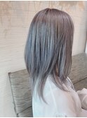 ○○ブリーチをして、さらに綺麗な色に○○