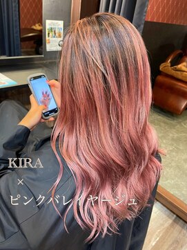 キラ(KIRA) ピンクバレイヤージュ