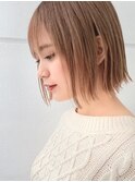 マッシュ/くびれヘア/着物/メルティカラー[大阪梅田駅/ショート]