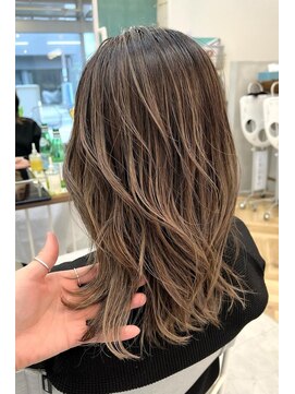 ロミー 本厚木(ROMMY.) シークレットハイライト☆ベージュグラデーション◎