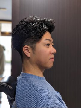 バーバーバー 都賀(BARBER-BAR) ビジネス七三スタイル