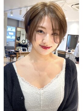 ロンドブルーム 天神大名店(Lond Bloom) 10代20代30代ショートボブ髪質改善丸みショート似合わせカット