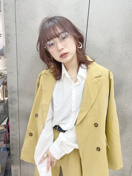 ユーフォリア 池袋東口駅前店(Euphoria) 【Mizuki指名で叶う♪】大人可愛いミディアムウルフ : )