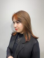 ウェーブス 大宮門街店(wave's)&nbsp;ミルクティー×狐カラー wave's門街 唯