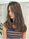 ハイライトショートヘアダブルカラーイルミナカラーオージュア