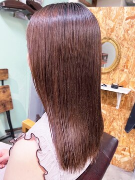 オンスター(ONSTAR) 20代30代40代髪質改善カラーショコラアッシュ艶感セミロング