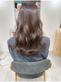 30代40代韓国ヘアヨシンモリ×透け感カラー×アッシュブラウン