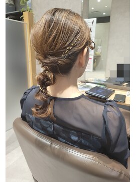 リップル(Ripple) 【海浜幕張 Ripple】編み下ろし ミディ×金箔