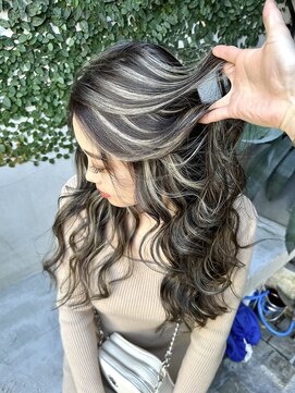 ディモアンド 表参道(Dimo&) 前髪/マルチダボブ/ピンクベージュ/インナーグレージュ