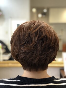 ボンビィヴァン(bon-vivant) 大分/府内町/パーマ+ダブルイルミナカラー