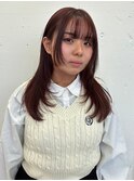 JILL STUDIO 似合わせカット/ピンクブラウン