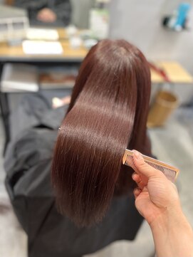 エスト 小倉(est) ブリーチなしダブルカラー×髪質改善