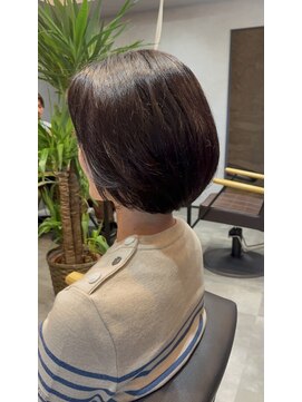 アン 武蔵小杉(un) 髪質改善丸みボブ「武蔵小杉髪質改善オージュア」20代／30代