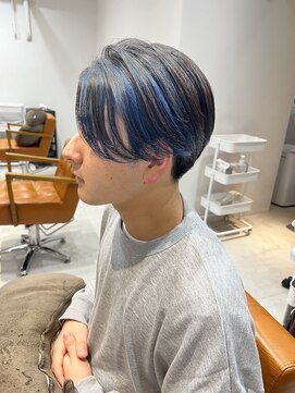 ネイロ 錦糸町(NeiRo) アッシュブラックカルマパーマベリーショートダークアッシュ