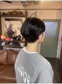 ショートカット×ゆるふわパーマ