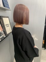 ペレ 梅田(PELE) ホワイトグレージュ/デジタルパーマ/チェリーブラウン/梅田