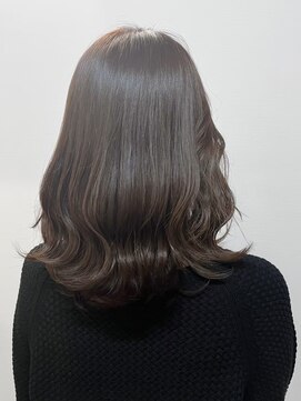 ナナナ パレナ 宝塚店(nanana parena) ほんのりグレージュ大人かわいいくびれミディアム★レイヤー