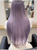 ラベンダーブルー×羽エクステ180本