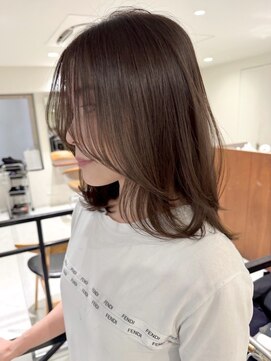 レジスタ バイ ジルブラン 高崎(REGISTA by JIL BLAN) 高崎ハイライトバレイヤージュダブルカラーケアブリーチ30代40代